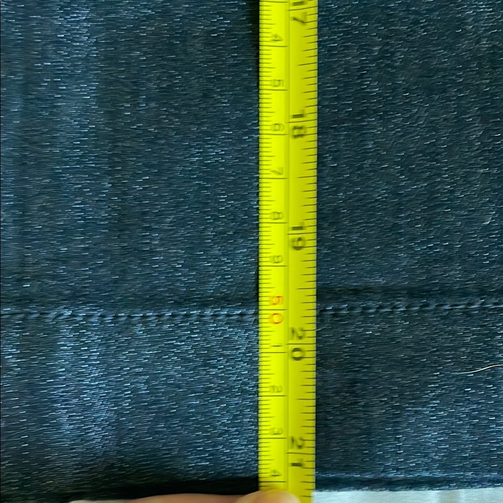 Roz & Ali Dark Denim Pencil Skirt Size 2 - Picture 6 of 7